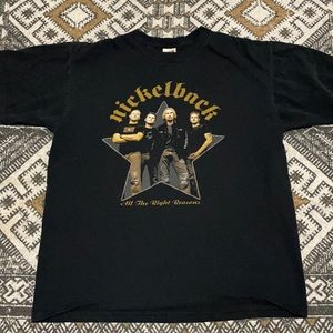 2006 Nickelback All The Right Reasons Tee vintage